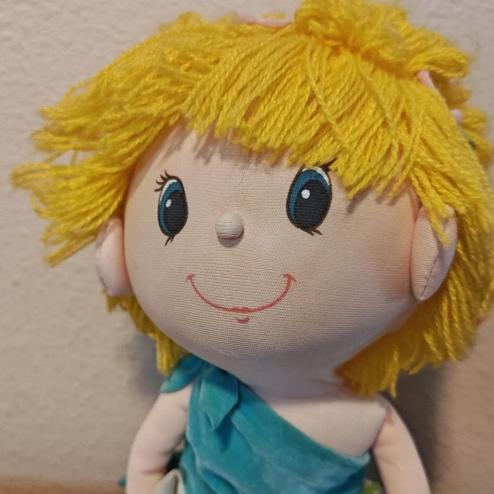 Vintage 1982 Herself the Elf Rag Doll American Greetings‎ Mattel Plush Toy Bell